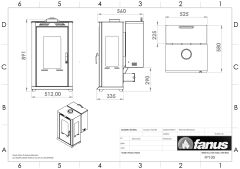 Fanus FP100 Hybrid Pelet ve Odun Sobası
